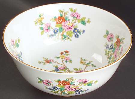 Flower of Tibet 7" Salad Serving Bowl by Coalport
