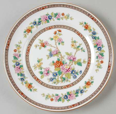 Flower of Tibet Salad Plate by Coalport
