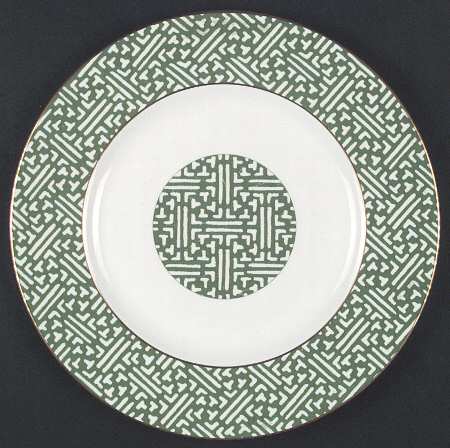 Fretwork Green (Shanghai) by Coalport