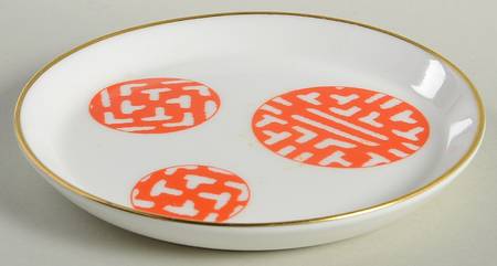 Fretwork Red Coaster