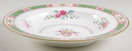 French Noble Rim Soup Bowl by Coalport