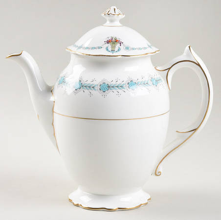 Geneva (Athens Shape) Coffee Pot & Lid by Coalport