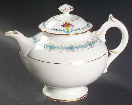 Geneva (Athens Shape) Small Teapot & Lid by Coalport