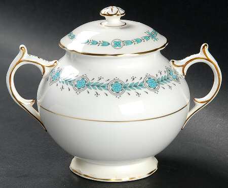 Geneva (Athens Shape) Sugar Bowl & Lid
