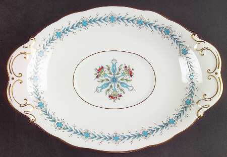 Geneva (Athens Shape) Underplate for Gravy Boat by Coalport