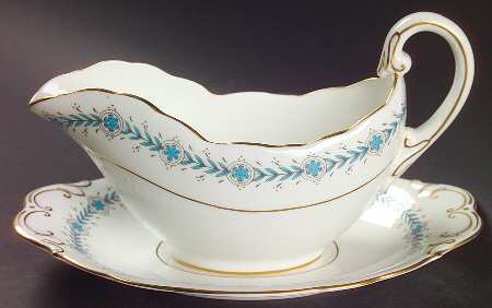 Geneva (Athens Shape) Gravy Boat & Underplate
