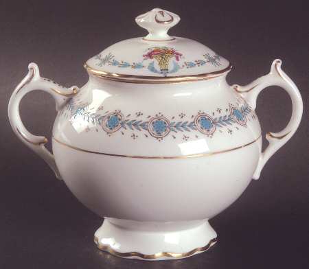 Geneva (Athens Shape) Sugar Bowl & Lid