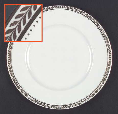 Golden Melody Dinner Plate