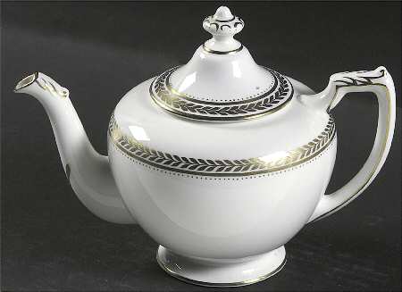 Gold Wheat Mini Teapot & Lid