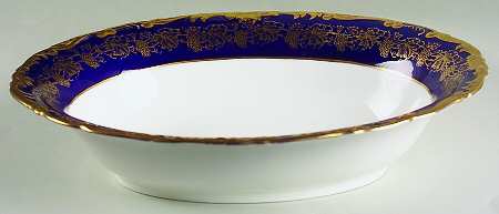 Hazelton Cobalt Blue 9" Oval Vegetable Bowl