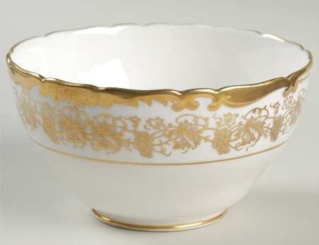 Hazelton White Open Sugar Bowl