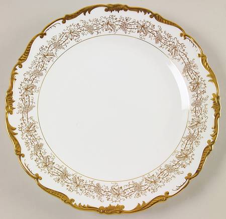 Hazelton White 12" Chop Plate (Round Platter)
