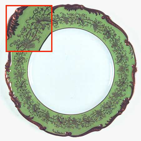 Hazelton Green Dinner Plate