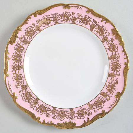 Hazelton Pink Salad Plate
