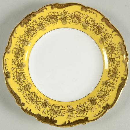 Hazelton Yellow Bread & Butter Plate