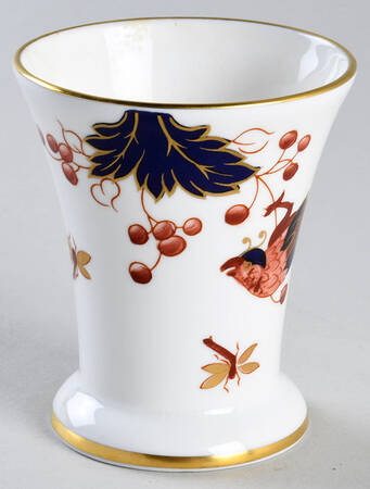 Hong Kong (New Backstamp, Mauve Flowers) 3" Posey Pot