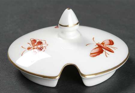 Hong Kong (New Backstamp, Mauve Flowers) Lid for Jam/Jelly