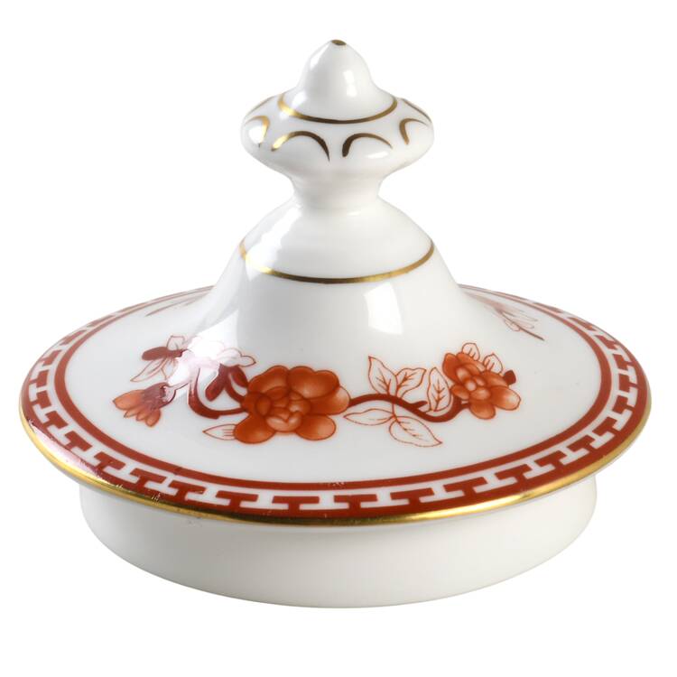 Indian Tree Coral (Scalloped) Lid for Footed Urn