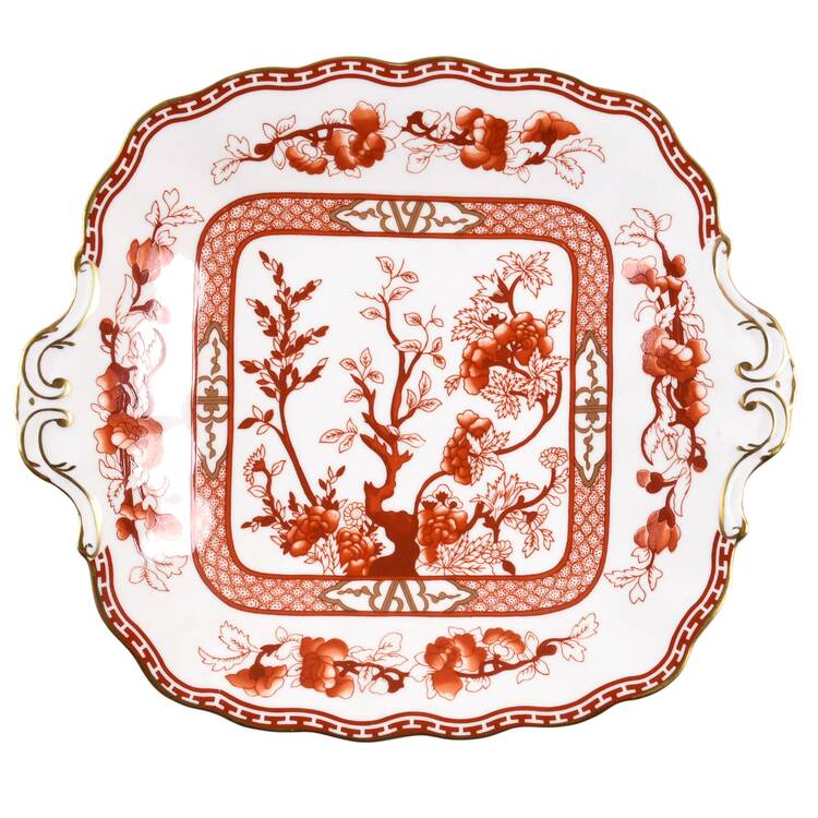 Indian Tree Coral (Scalloped) Windsor Sweet Dish 9"