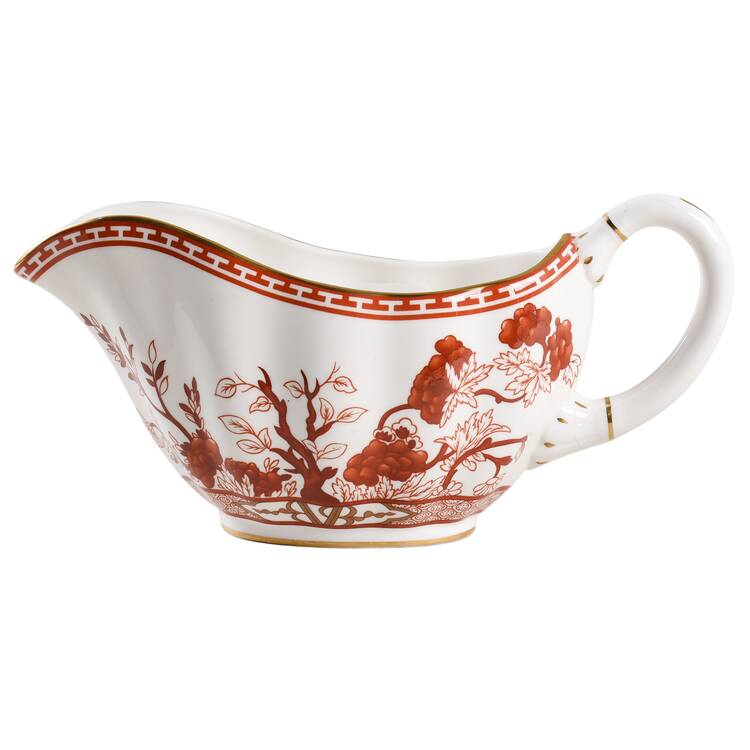 Indian Tree Coral (Scalloped) Gravy Boat