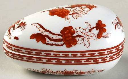 Indian Tree Coral (Scalloped) Small Egg Box & Lid