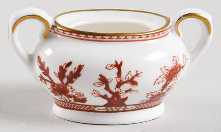 Indian Tree Coral (Semi Scalloped) Miniature Sugar Bowl-No Lid