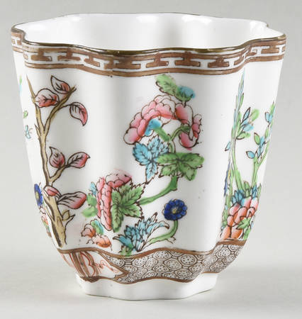 Indian Tree Multicolor (Scalloped, Older) Posey Pot