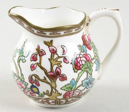 Indian Tree Multicolor (Scalloped, Older) Individual Creamer
