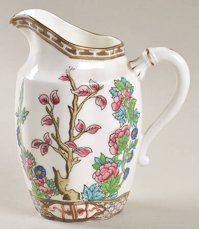 Indian Tree Multicolor (Scalloped, Older) Mini Creamer