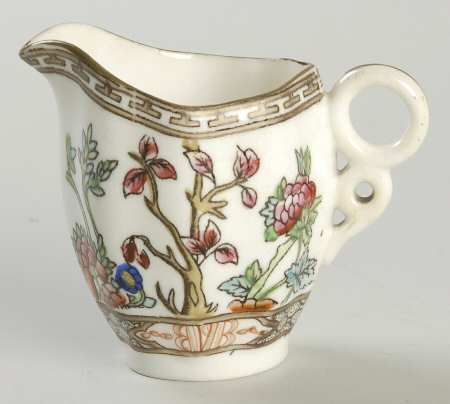 Indian Tree Multicolor (Scalloped, Older) Individual Creamer