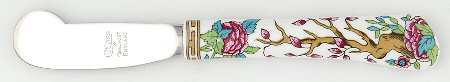 Indian Tree Multicolor (Scalloped, Older) Hollow Handle Butter Spreader