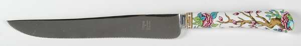 Indian Tree Multicolor (Scalloped, Older) Individual Steak Knife