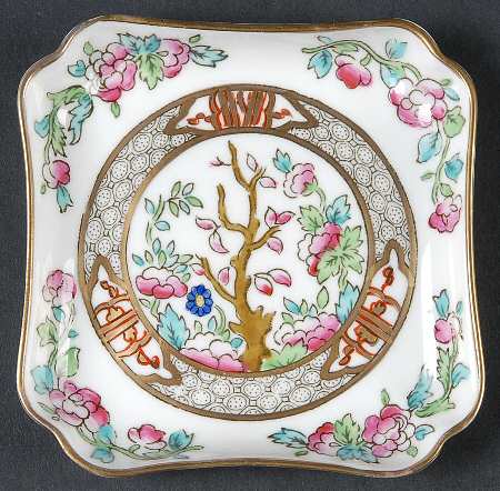 Indian Tree Multicolor (Scalloped, Older) 3" Ashtray