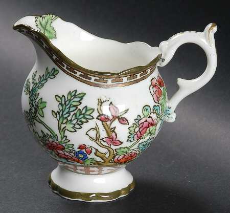 Indian Tree Multicolor (Scalloped, Older) Mini Creamer