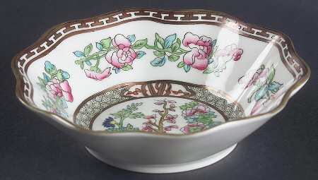 Indian Tree Multicolor (Scalloped, Older) Coupe Cereal Bowl