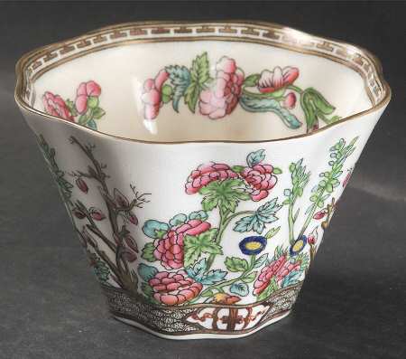 Indian Tree Multicolor (Scalloped, Older) Small Cachepot