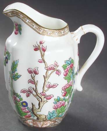 Indian Tree Multicolor (Scalloped, Older) 16 Oz Pitcher