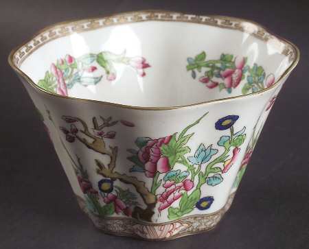 Indian Tree Multicolor (Scalloped, Older) Medium Cachepot