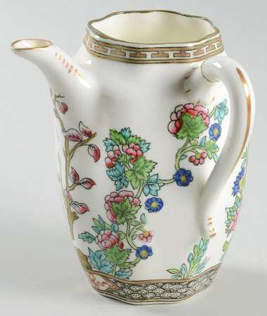 Indian Tree Multicolor (Scalloped, Older) Mini Coffee Pot No Lid