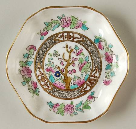 Indian Tree Multicolor (Scalloped, Older) 4" Ashtray