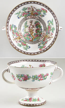 Indian Tree Multicolor (Smooth Edge) Bowl-Candy 4"