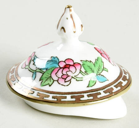 Indian Tree Multicolor (Smooth Edge) Lid for Mini Teapot