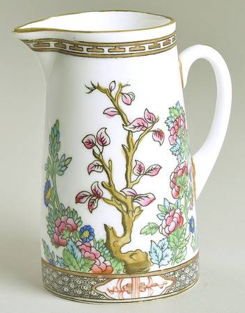 Indian Tree Multicolor (Smooth Edge) 10 Oz Pitcher by Coalport