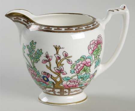 Indian Tree Multicolor (Smooth Edge) Mini Creamer