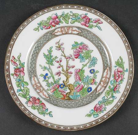 Indian Tree Multicolor (Smooth Edge) Salad Plate