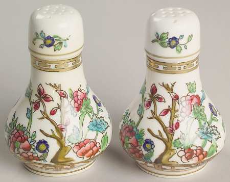 Indian Tree Multicolor (Smooth Edge) Salt & Pepper Set