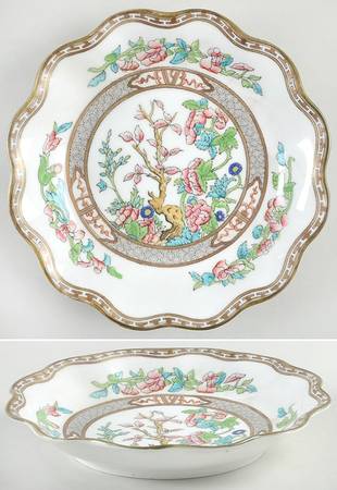 Indian Tree Multicolor (Semi Scalloped) Nut Dish
