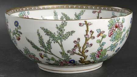 Indian Tree Multicolor (Semi Scalloped) 8" Salad Serving Bowl