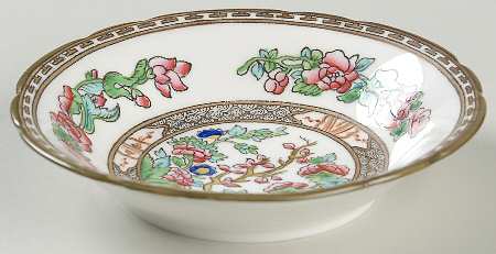 Indian Tree Multicolor (Semi Scalloped) Coupe Cereal Bowl