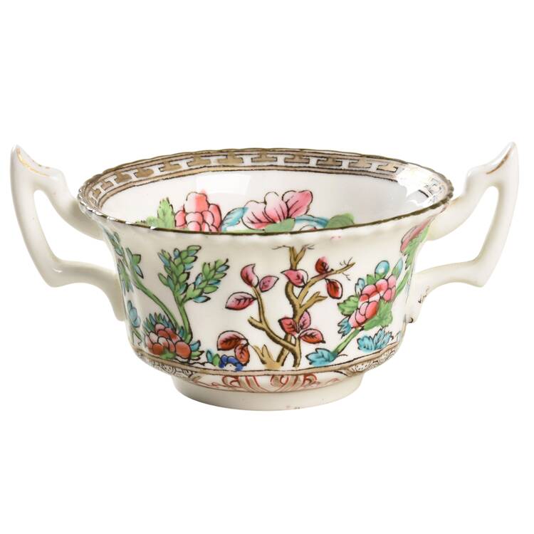 Indian Tree (Beaded) Flat Bouillon Cup